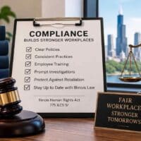 Call our Chicago business law attorneys who discuss Compliance Strategies To Avoid Discrimination Claims.